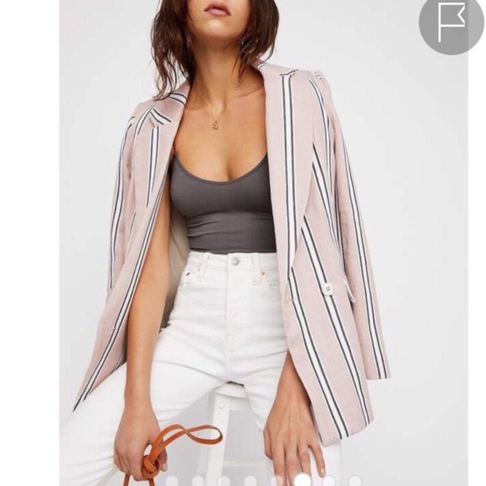 Free People Uptown Girl Blazer XS